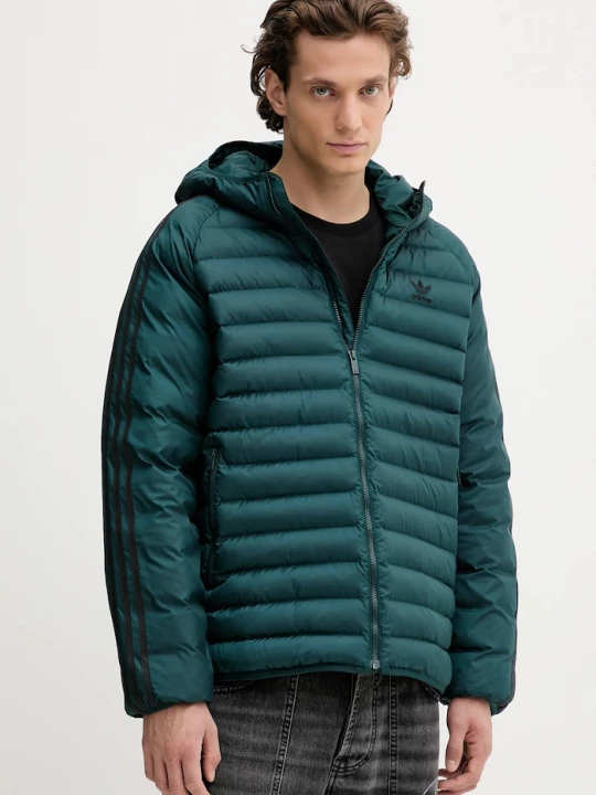 Obrázek produktu adidas Originals Bunda adidas Originals Pad Hooded zelená