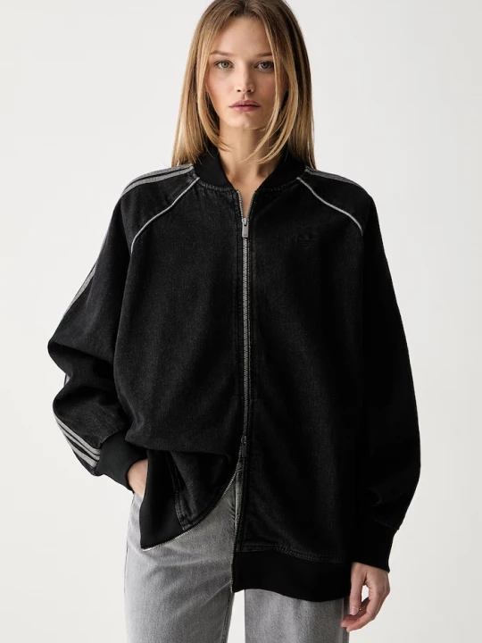 Obrázek produktu adidas Originals bunda dámská džínová černá