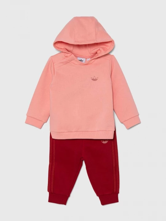 Obrázek produktu adidas Originals Dětská tepláková souprava HOODIE SET růžová