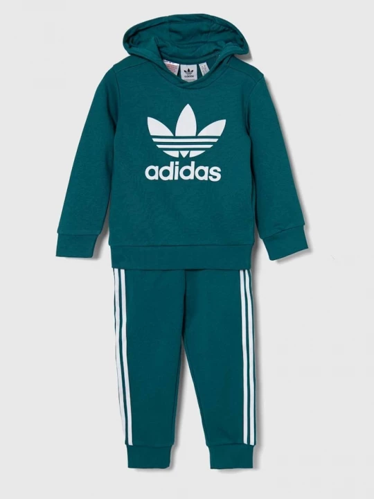 Obrázek produktu adidas Originals Dětská tepláková souprava adidas Originals HOODIE SET tyrkysová