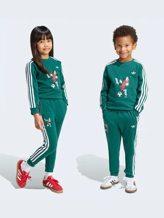 Obrázek produktu adidas Originals Dětská tepláková souprava adidas Originals zelená