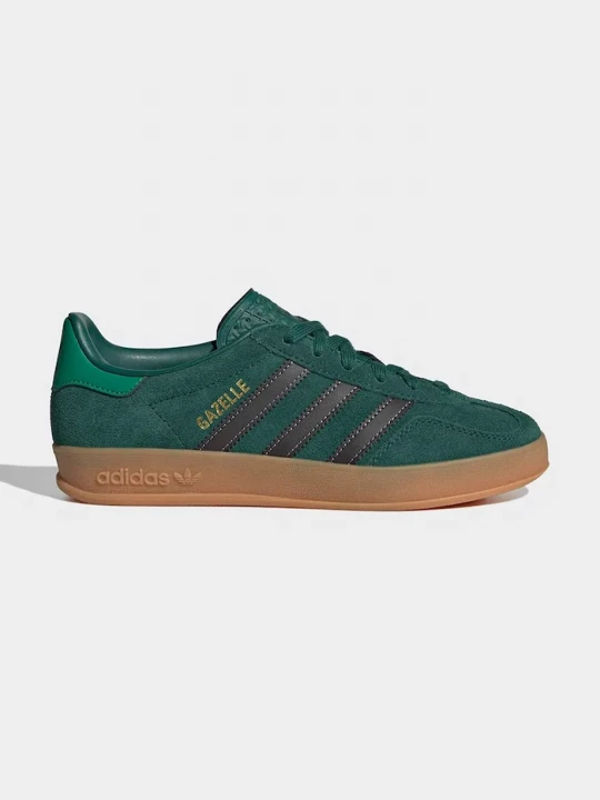 Obrázek produktu adidas Originals Dětské kožené tenisky adidas Originals GAZELLE INDOOR zelená