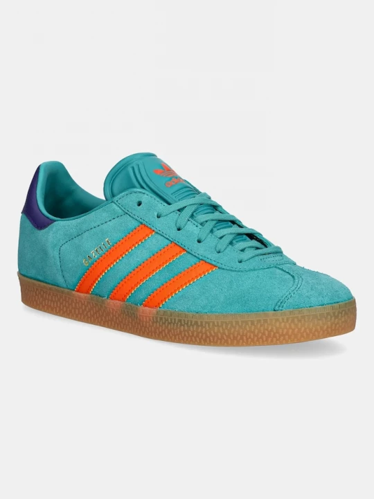Obrázek produktu adidas Originals Dětské kožené tenisky adidas Originals GAZELLE zelená