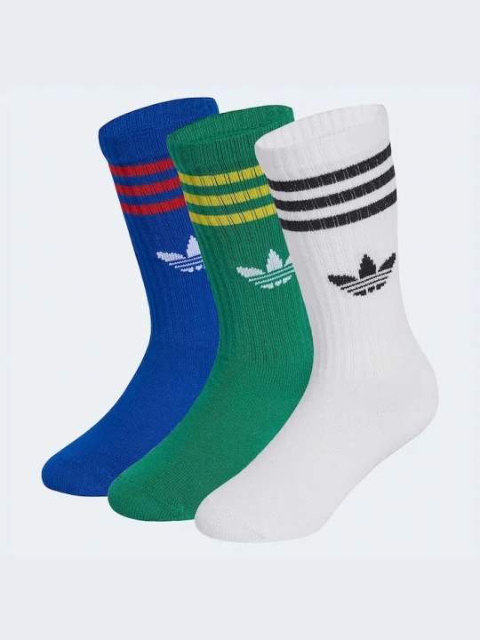 Obrázek produktu adidas Originals Dětské ponožky s bavlnou adidas Originals 3-pack modrá
