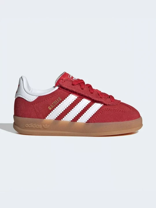 Obrázek produktu adidas Originals Dětské semišové tenisky adidas Originals GAZELLE INDOOR červená