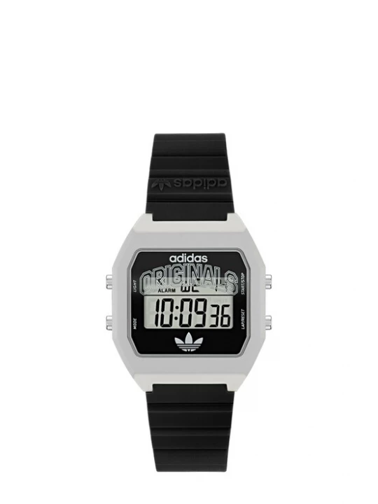 Obrázek produktu ADIDAS ORIGINALS Digitální hodinky 'STREET' černá / stříbrná