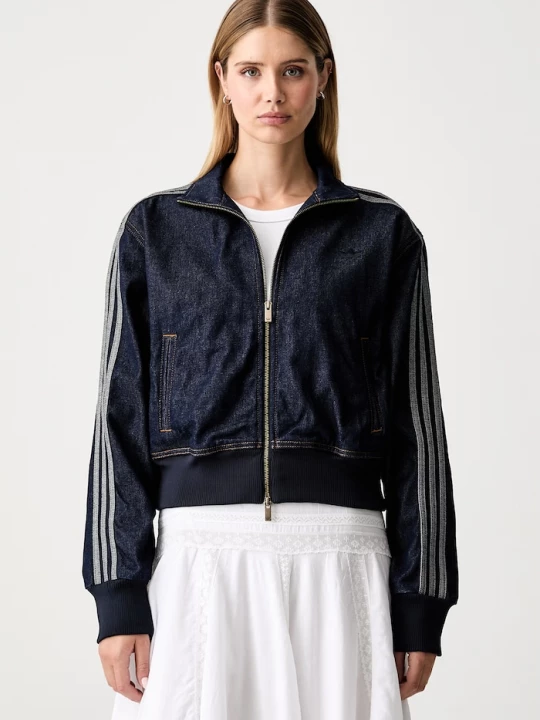 Obrázek produktu adidas Originals džínová bunda dámská džínová Firebird modrá