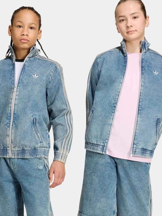 Obrázek produktu adidas Originals džínová bunda dětská modrá