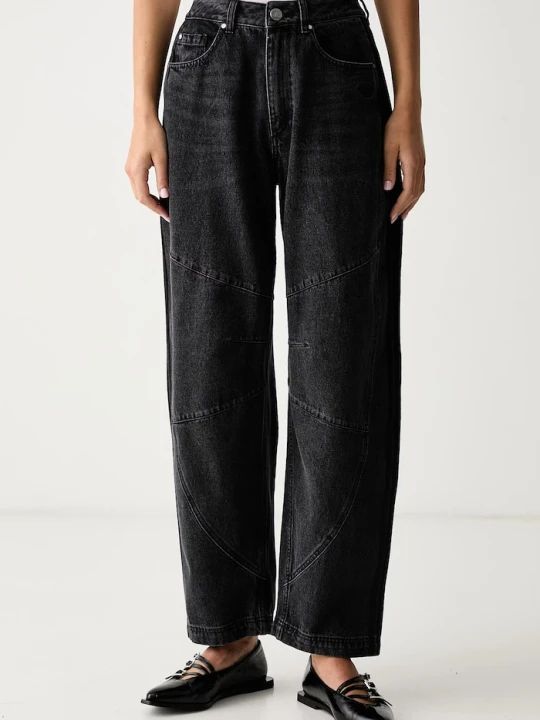 Obrázek produktu adidas Originals džíny barrel dámské Denim Barrel černá