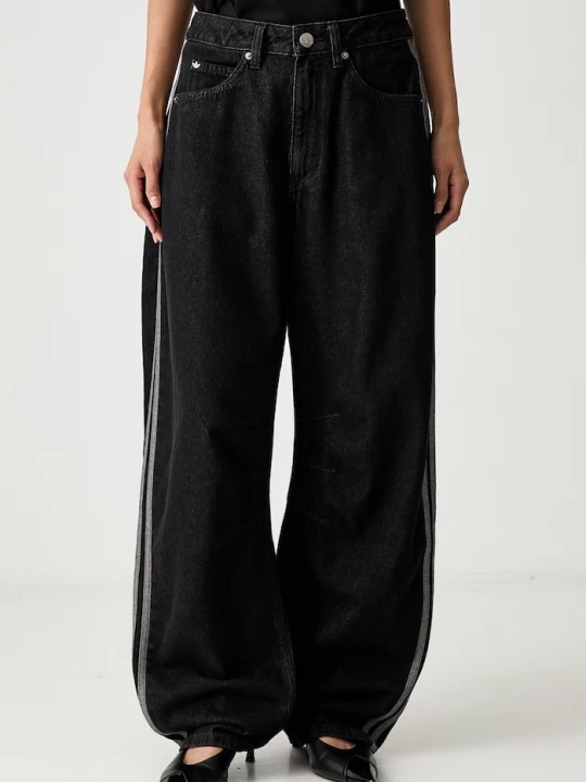 Obrázek produktu adidas Originals džíny dámské Barrel černá