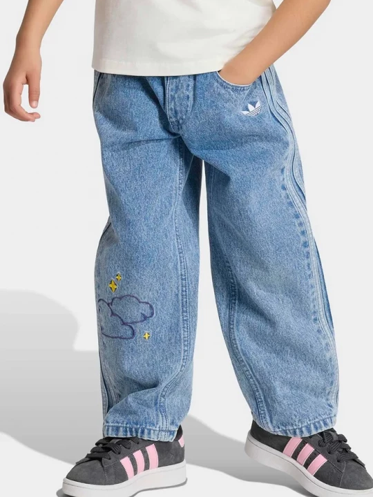 Obrázek produktu adidas Originals džíny loose dětské modrá