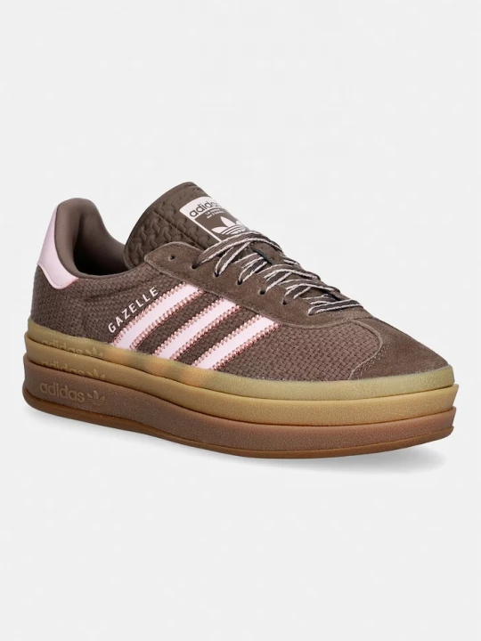 Obrázek produktu adidas Originals Gazelle Bold sneakers boty dámské kožené hnědá