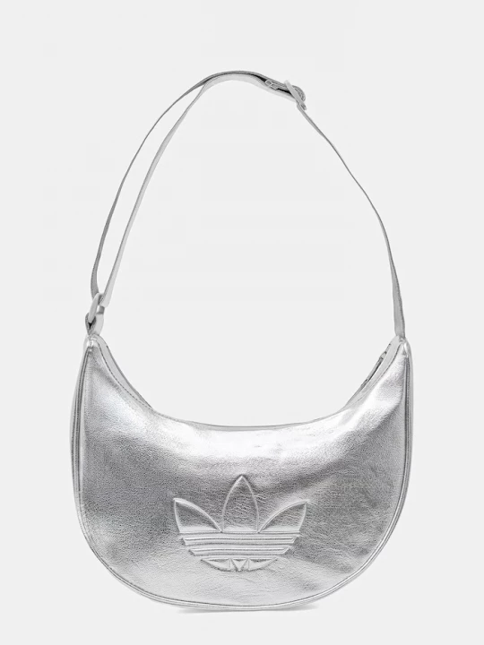 Obrázek produktu adidas Originals hobo kabelka dámská z imitace kůže Adicolor stříbrná