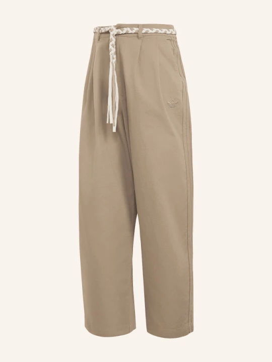 Obrázek produktu Adidas Originals Kalhoty Resort S S Galonovými Pruhy černošedá / režná