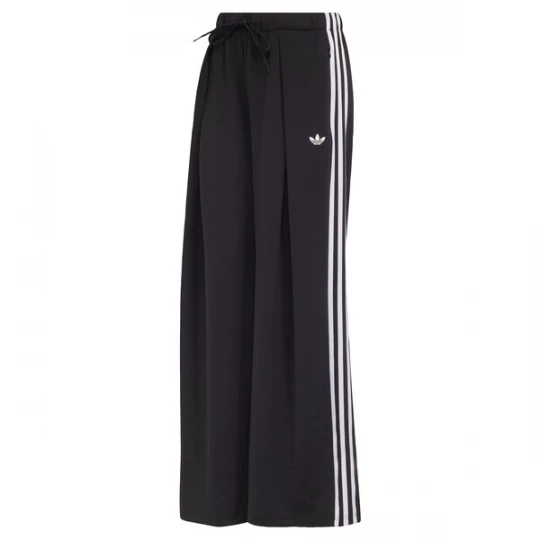 Obrázek produktu ADIDAS ORIGINALS Kalhoty se sklady v pase 'Adidas Originals By Jennie' černá / bílá
