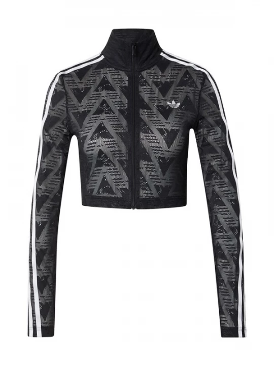 Obrázek produktu ADIDAS ORIGINALS Kardigan 'Firebird Classic' černá / bílá