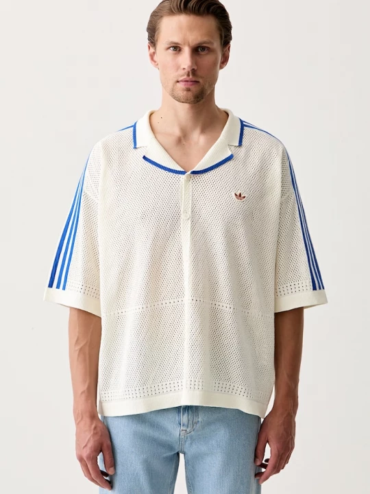 Obrázek produktu adidas Originals košile pánská bavlněná béžová