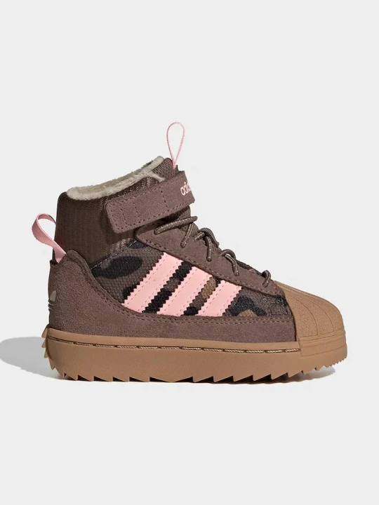 Obrázek produktu adidas Originals Kotníkové boty dětské SUPERSTAR WINTER TREK růžová