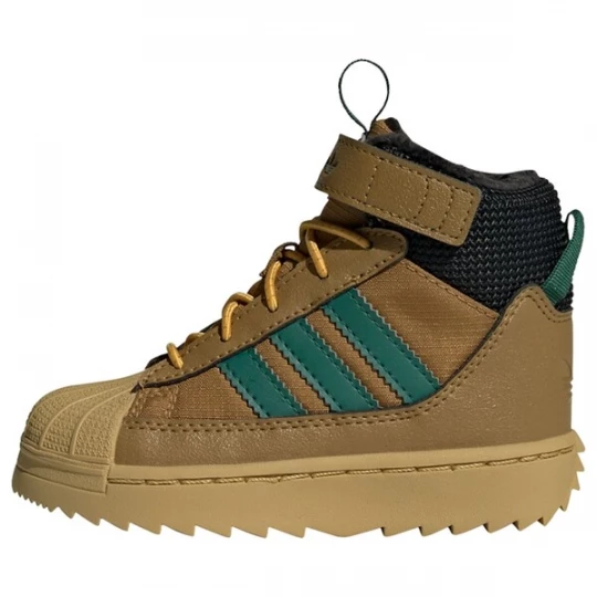 Obrázek produktu ADIDAS ORIGINALS Kozačky 'Superstar' hnědá / petrolejová / černá