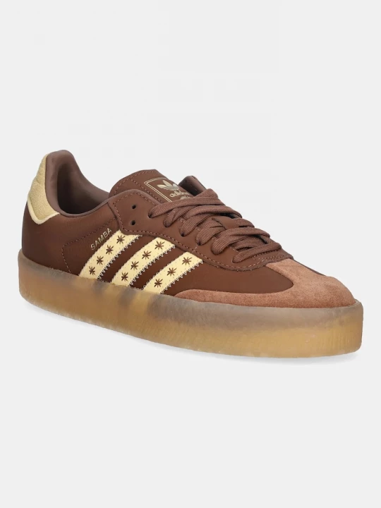 Obrázek produktu adidas Originals Kožené tenisky Sambae W hnědá