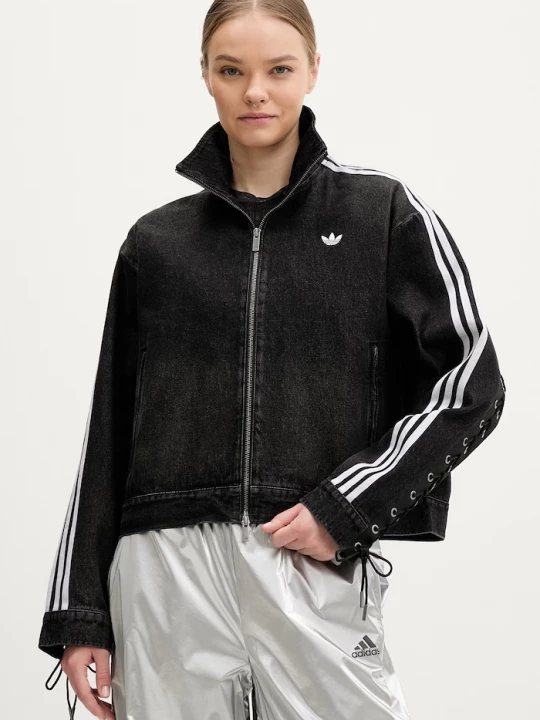 Obrázek produktu adidas Originals krátká bunda dámská džínová černá