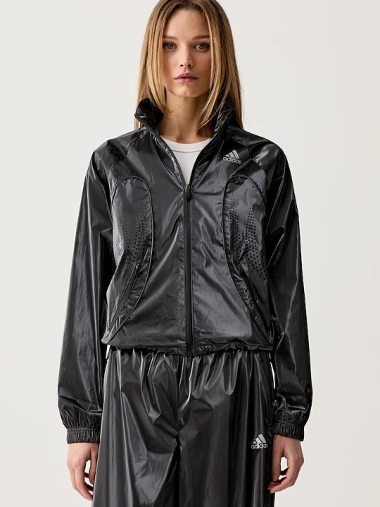 Obrázek produktu adidas Originals krátká bunda dámská F50 TRACKTOP stříbrná