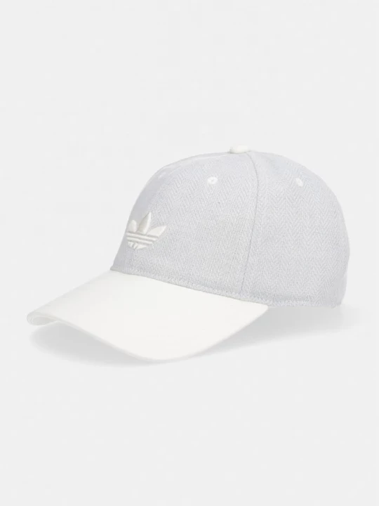 Obrázek produktu adidas Originals kšiltovka dámská s příměsí vlny modrá