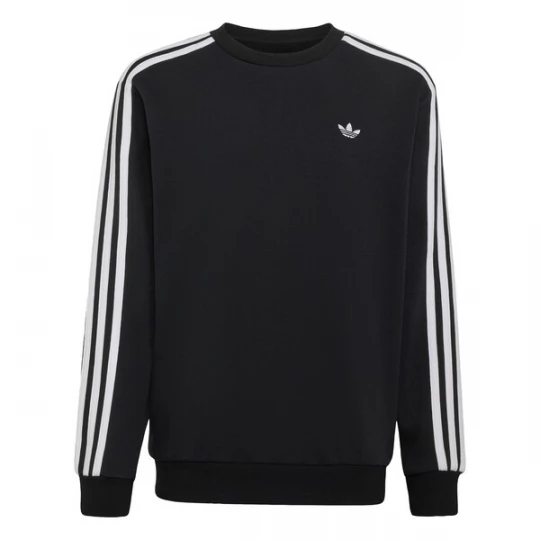Obrázek produktu ADIDAS ORIGINALS Mikina '3-STRIPES LOOSE CREW' černá / bílá