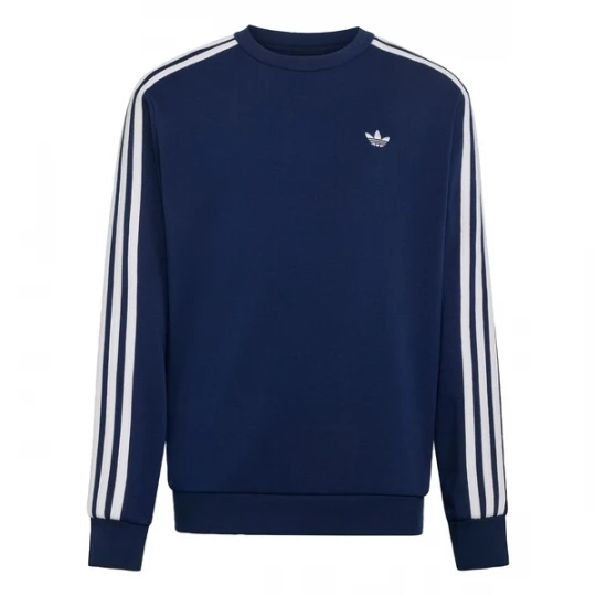 Obrázek produktu ADIDAS ORIGINALS Mikina '3-Stripes Loose Crew' námořnická modř / bílá