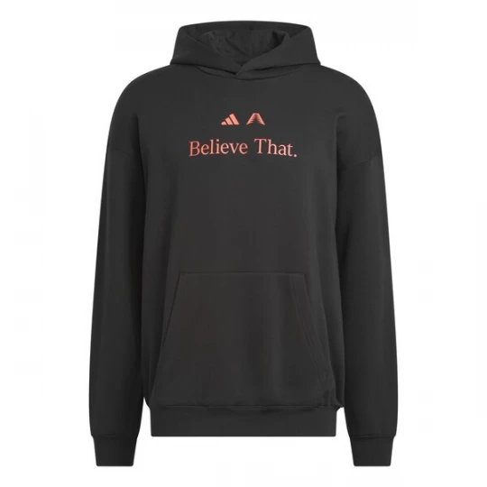 Obrázek produktu ADIDAS ORIGINALS Mikina 'Anthony Edwards Believe That' světle červená / černá