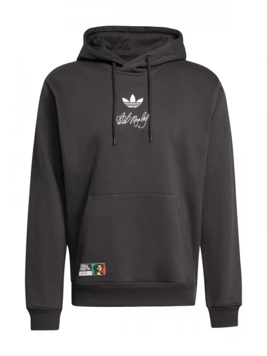 Obrázek produktu ADIDAS ORIGINALS Mikina 'Bob Marley' černá / bílá