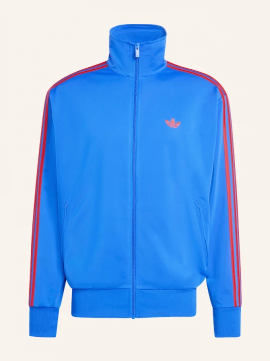 Obrázek produktu Adidas Originals Mikina Firebird S Pruhy neonově modrá / neonově červená