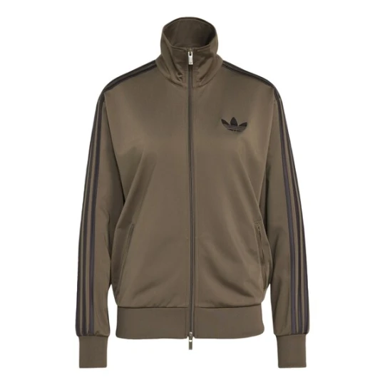 Obrázek produktu ADIDAS ORIGINALS Mikina 'Firebird' tmavě hnědá / černá