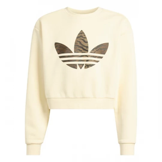 Obrázek produktu ADIDAS ORIGINALS Mikina 'LOOSE BOXY' hnědá / brokátová / offwhite
