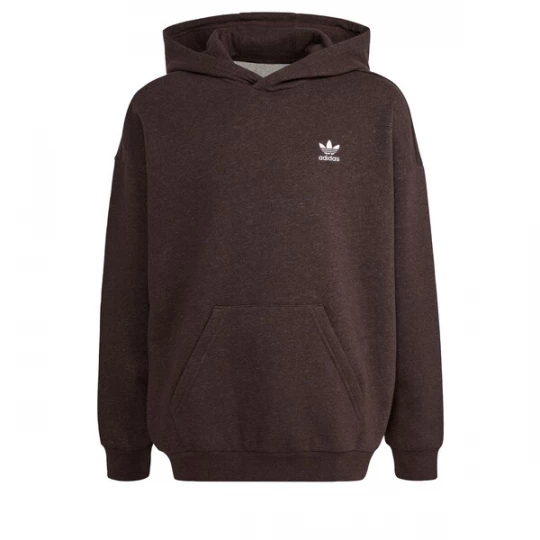 Obrázek produktu ADIDAS ORIGINALS Mikina 'Loose Fleece Hoodie' čokoládová / bílá