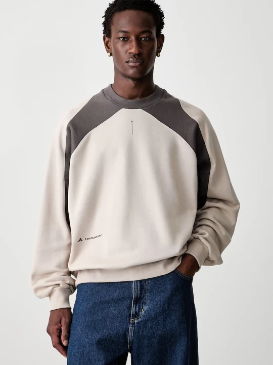 Obrázek produktu adidas Originals mikina pánská bavlněná Running x Hermanos Koumori béžová