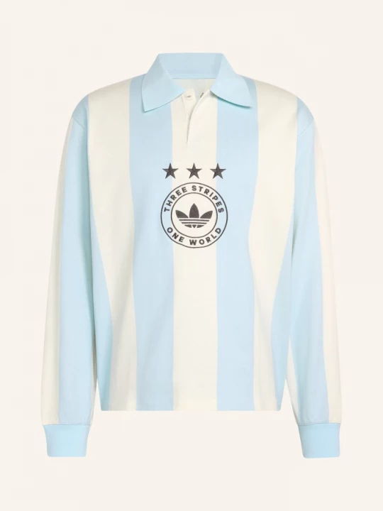 Obrázek produktu Adidas Originals Mikina S Límečkem Originals Graphic tmavě modrá / krémová