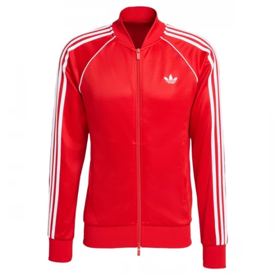 Obrázek produktu ADIDAS ORIGINALS Mikina 'SST' červená / bílá