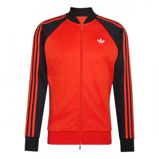 Obrázek produktu ADIDAS ORIGINALS Mikina 'SUPERSTAR' červená / černá