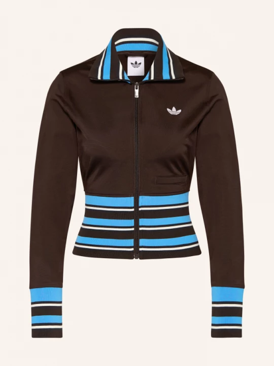 Obrázek produktu Adidas Originals Mikina Vintage Tt tmavě hnědá / modrá / bílá
