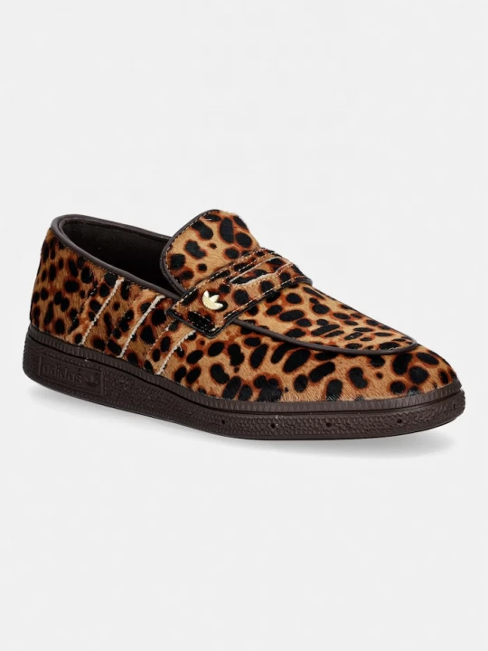 Obrázek produktu adidas Originals mokasíny dámské kožené Handball Spezial Loafer hnědá