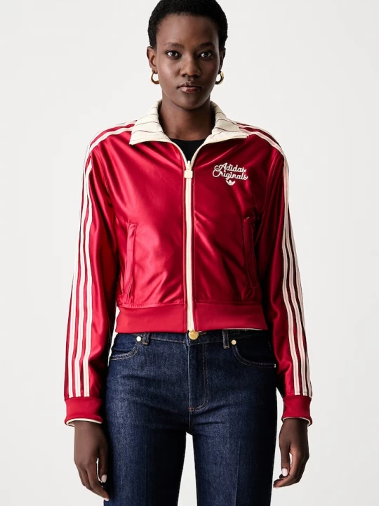 Obrázek produktu adidas Originals oboustranná mikina dámská Firebird béžová