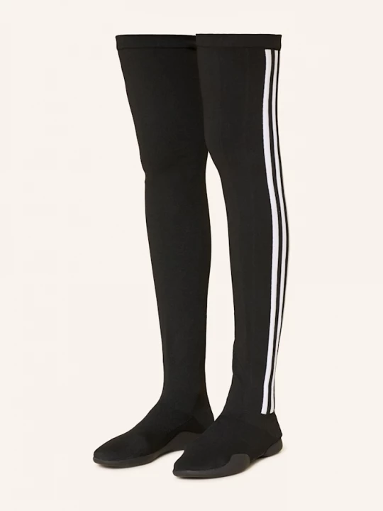 Obrázek produktu Adidas Originals Overknee Kozačky Taekwondo Mei černá / bílá