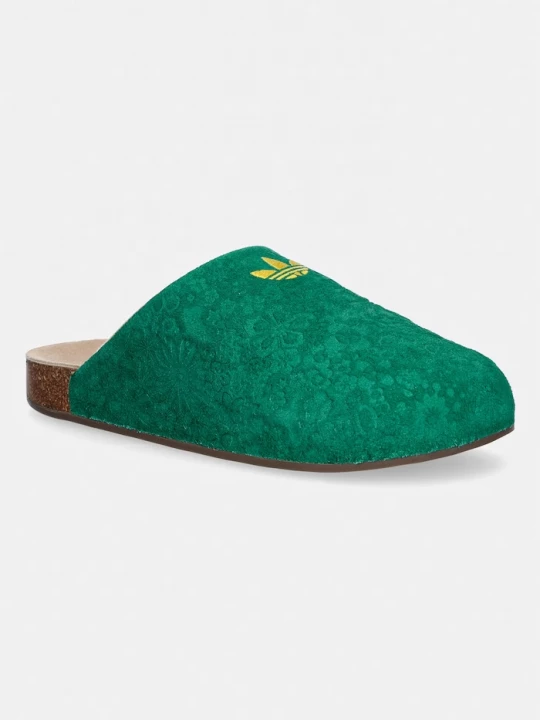 Obrázek produktu adidas Originals pantofle dámské semišové Adimule zelená