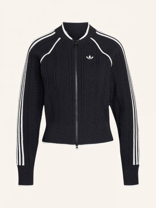 Obrázek produktu Adidas Originals Pletený Svetr Sst S Odnímatelnou Kapucí černá / bílá