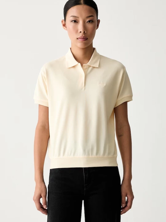 Obrázek produktu adidas Originals polo dámské s bavlnou béžová