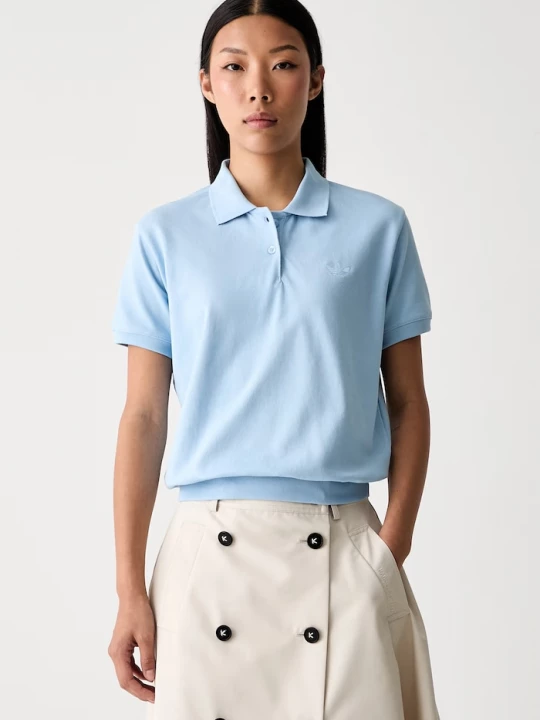 Obrázek produktu adidas Originals polo dámské s bavlnou modrá