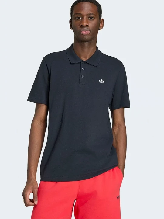 Obrázek produktu adidas Originals polo pánské bavlněné Trefoil Essentials černá