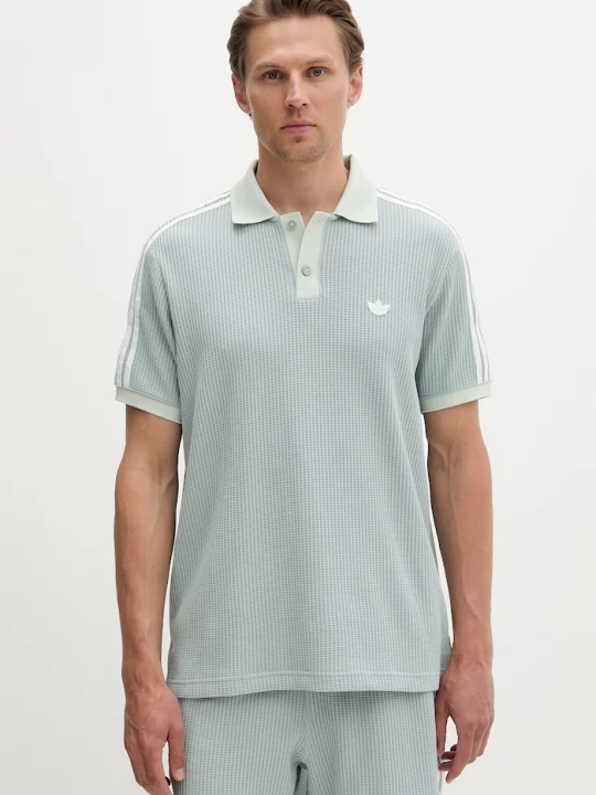Obrázek produktu adidas Originals polo pánské tyrkysová