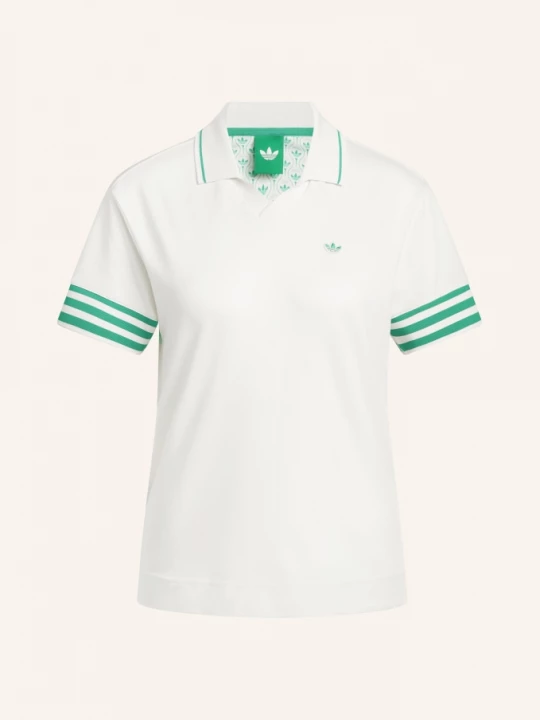 Obrázek produktu Adidas Originals Polo Tričko Piqué Originals 3-Stripe režná / zelená